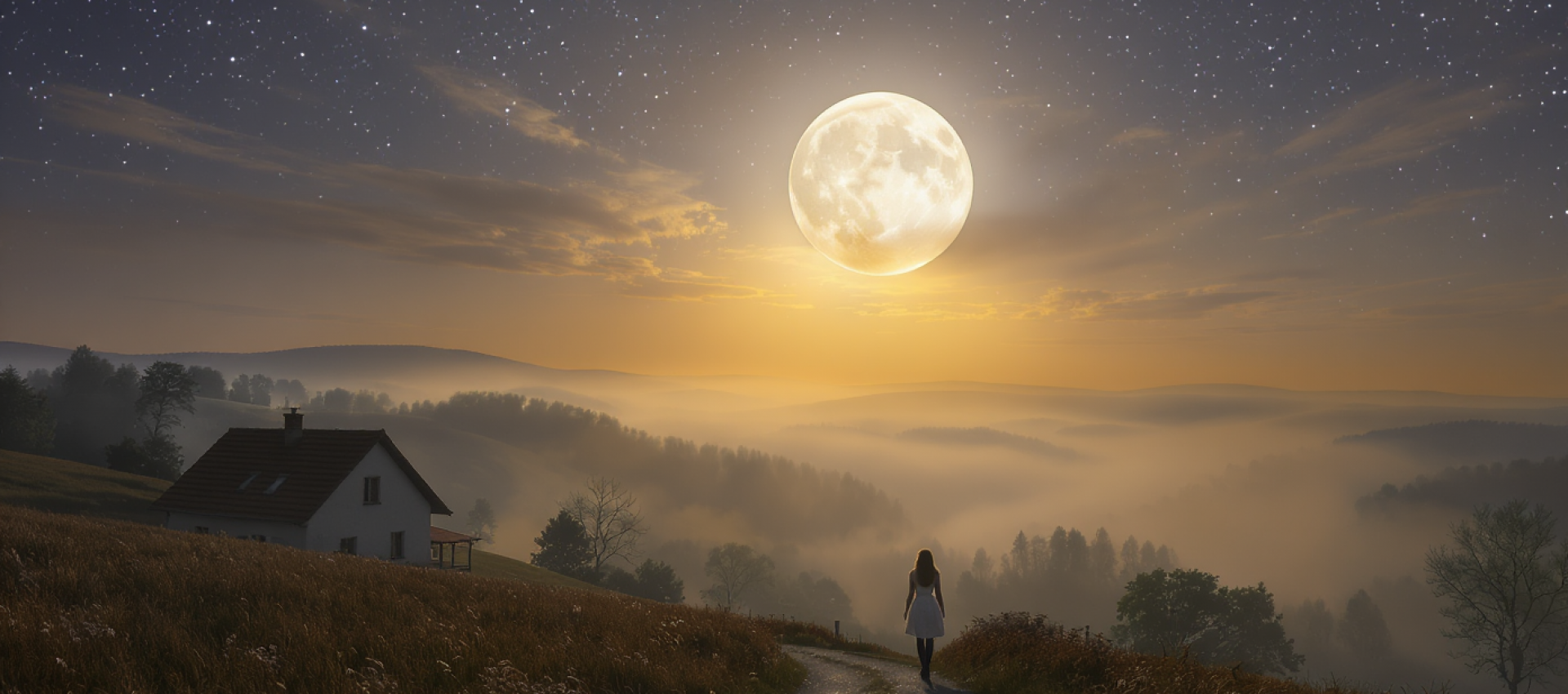 Ein Jahr in der Heimat: Vollmondgedanken zur Erfüllung jenseits der Gegensätze